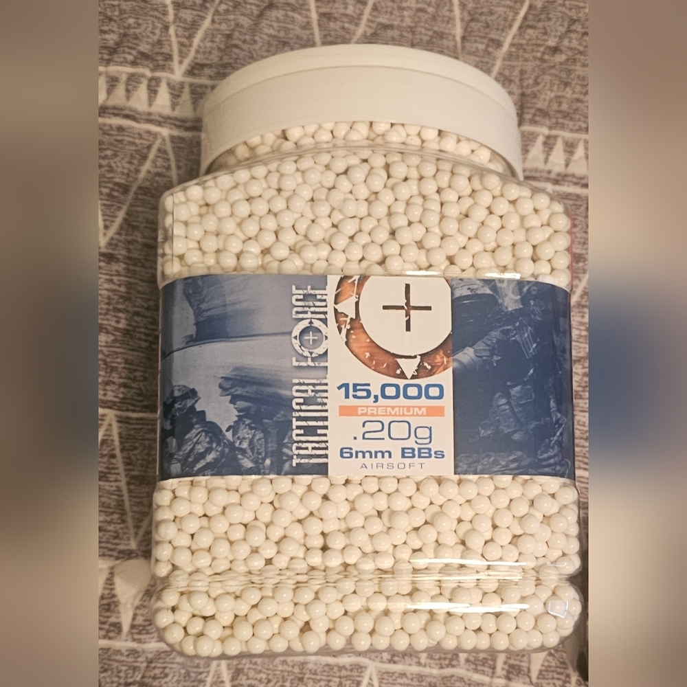 Tactical Force Airsoft BBs 15,000 Count